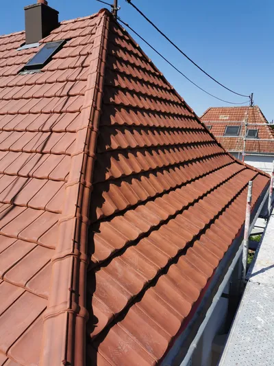 Chantier de toiture à Brunstatt