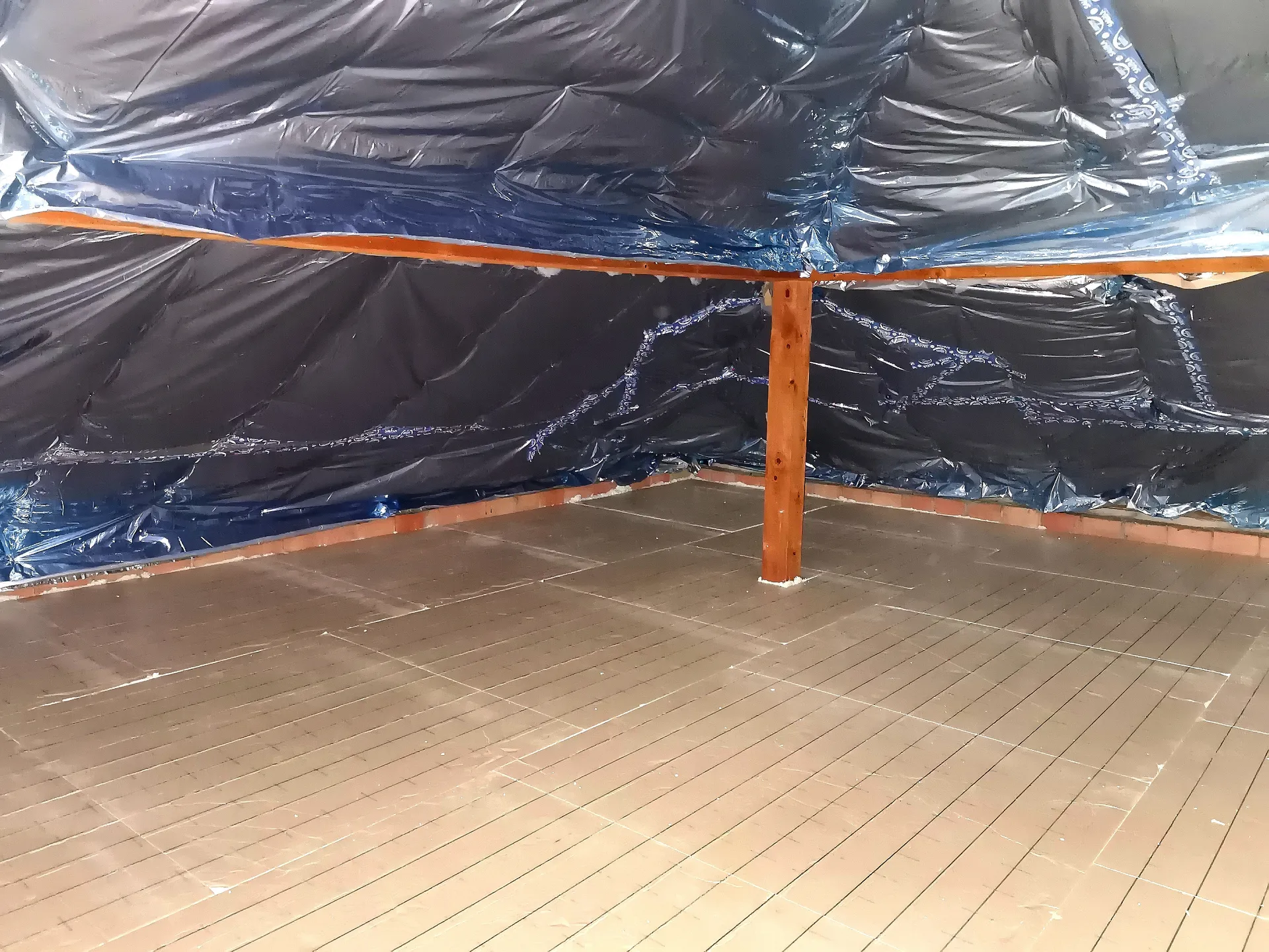 Chantier Chantier d'isolation rigide